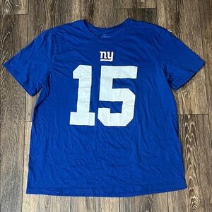 TOMMY DEVITO NY GIANTS JERSEY TEE - XL   NFL Nike Football T-shirt sports